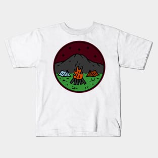 Night Bonfire Kids T-Shirt